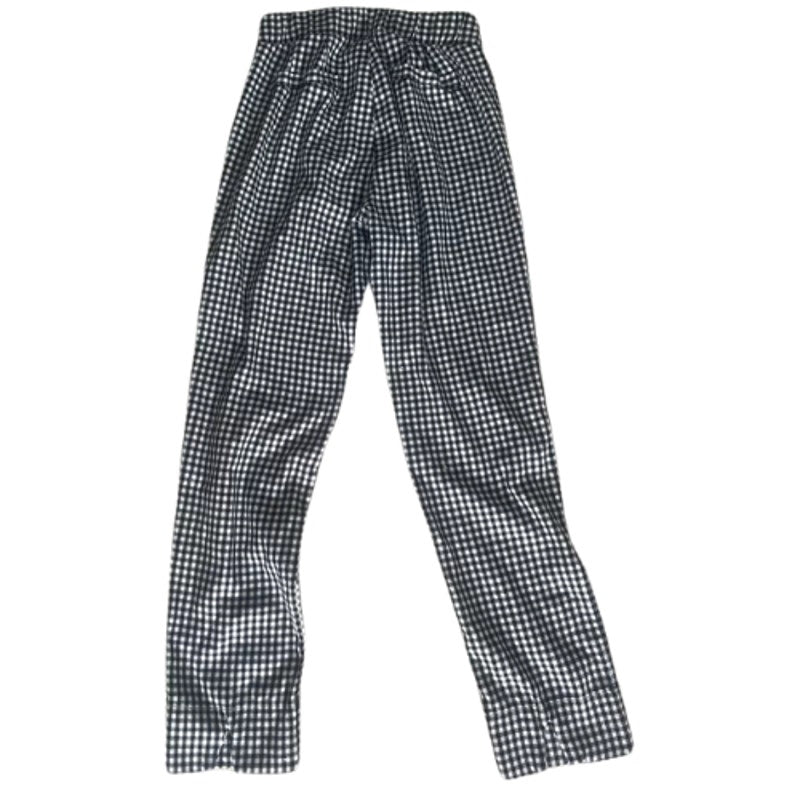 Lunca Chix Black and White Checkerboard Ankle Pants Size Small