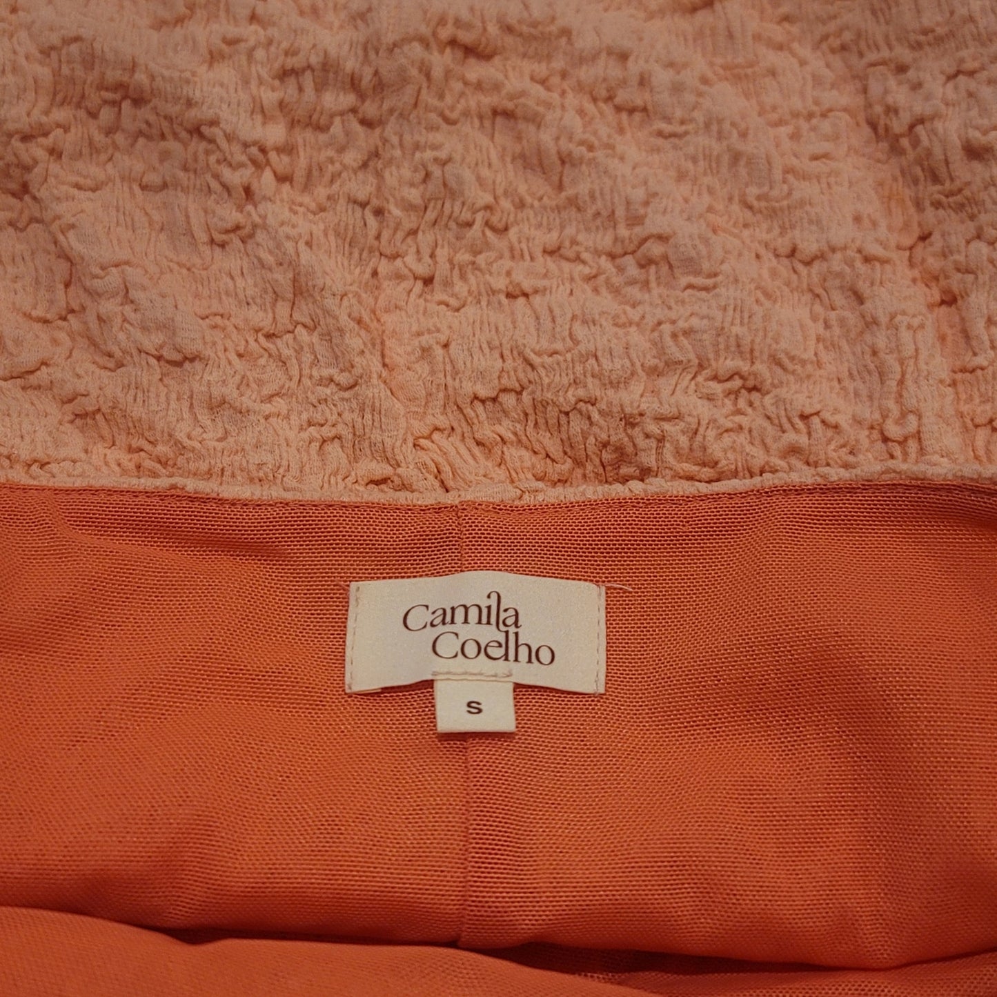 Camila Coelho Camry Maxi Dress in Ginger Orange NWOT Size Small