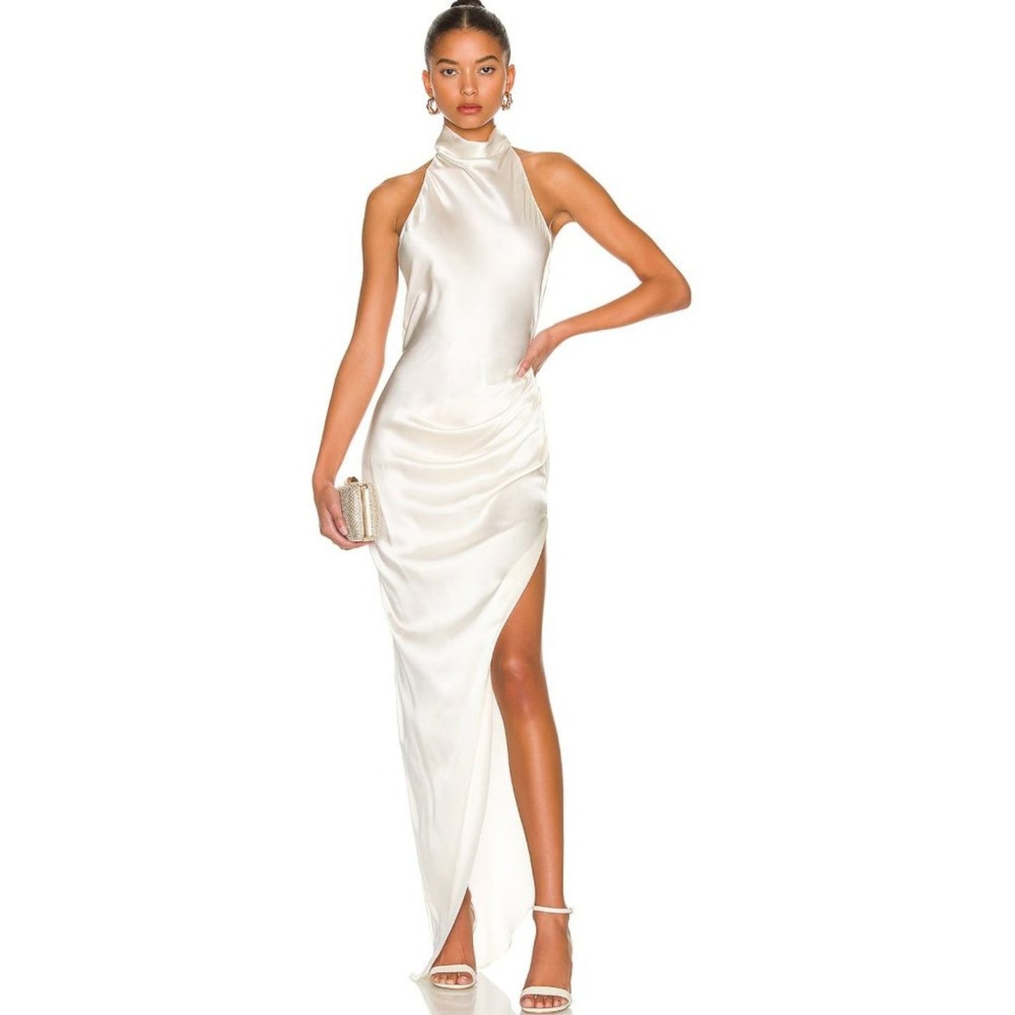 Amanda Uprichard X REVOLVE Samba Gown in Ivory Small