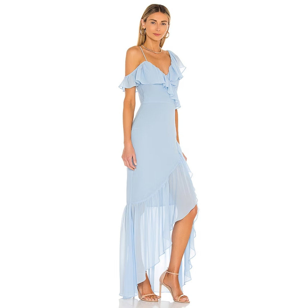 Lovers and Friends Karen Maxi in Baby Blue NWT Size Small