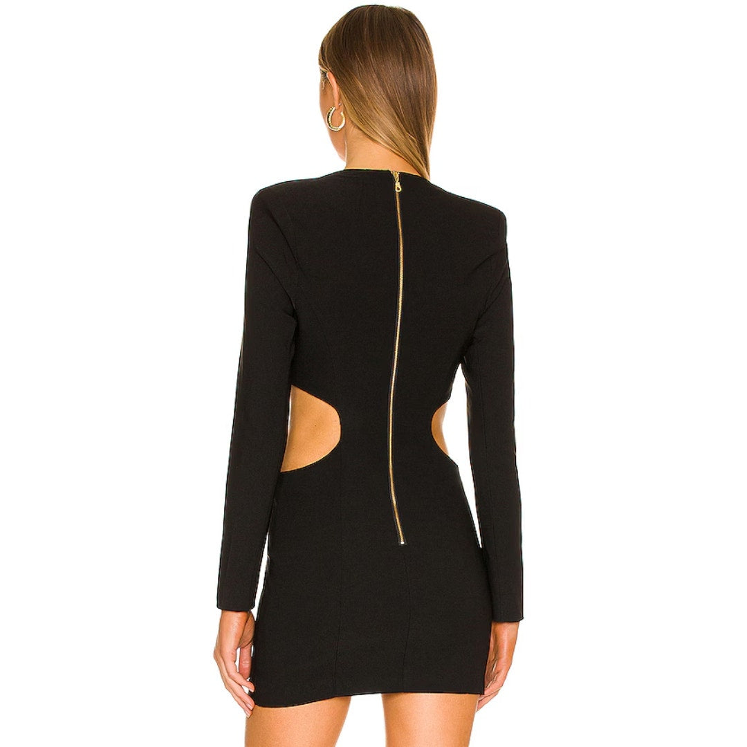 Nbd Tephra Mini Dress in Black NWT Size Small