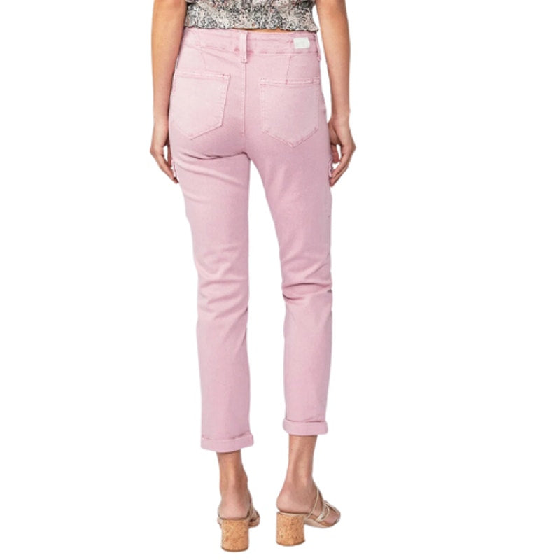 Paige Christy Cargo Jean in Vintage Garden Rose NWT Size 31