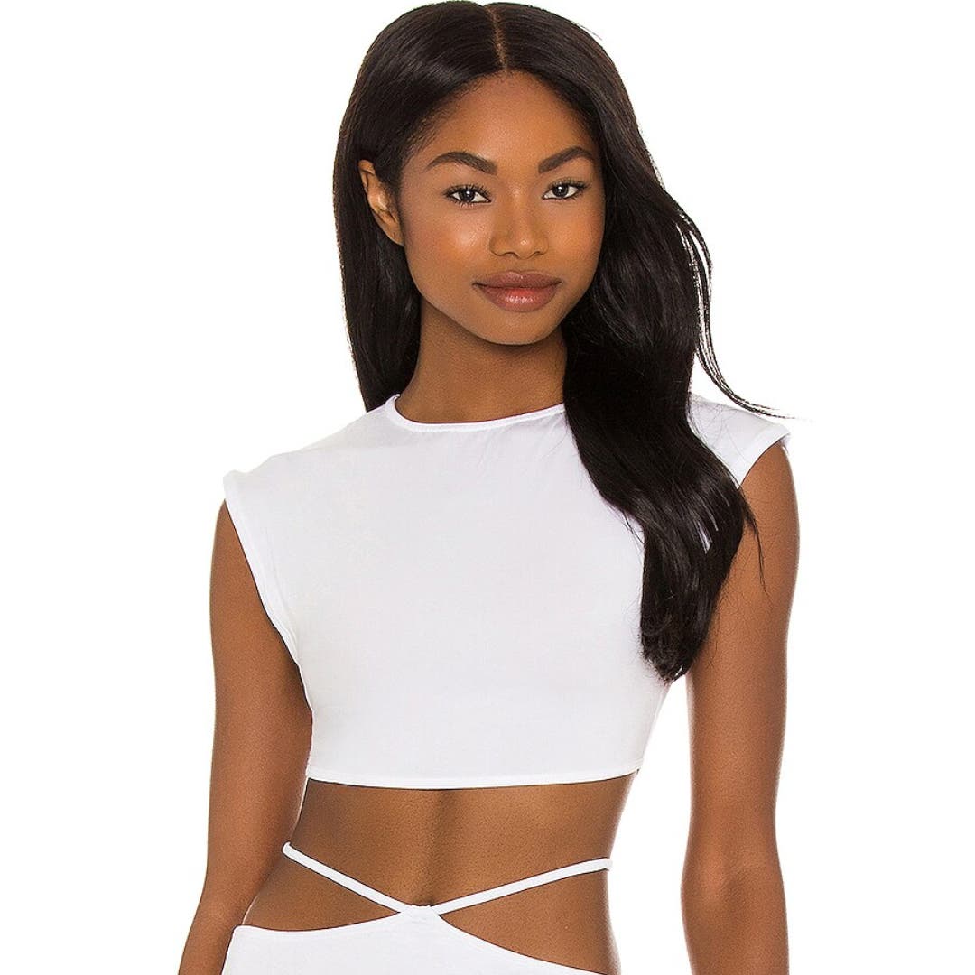 Indah Hale Top in White NWT Size Large (3)