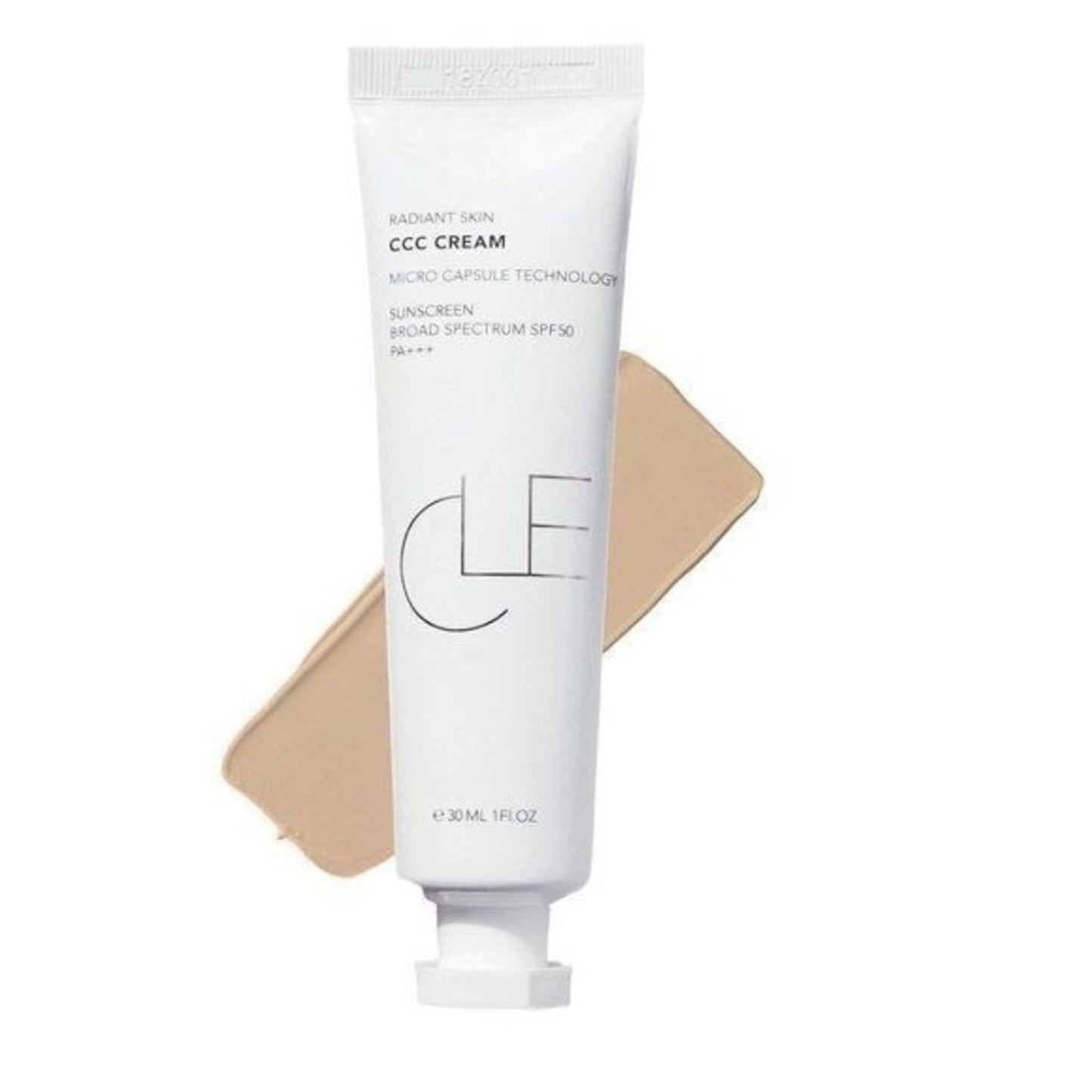 Cle Cosmetics CCC Cream Foundation in Medium Light New in Box