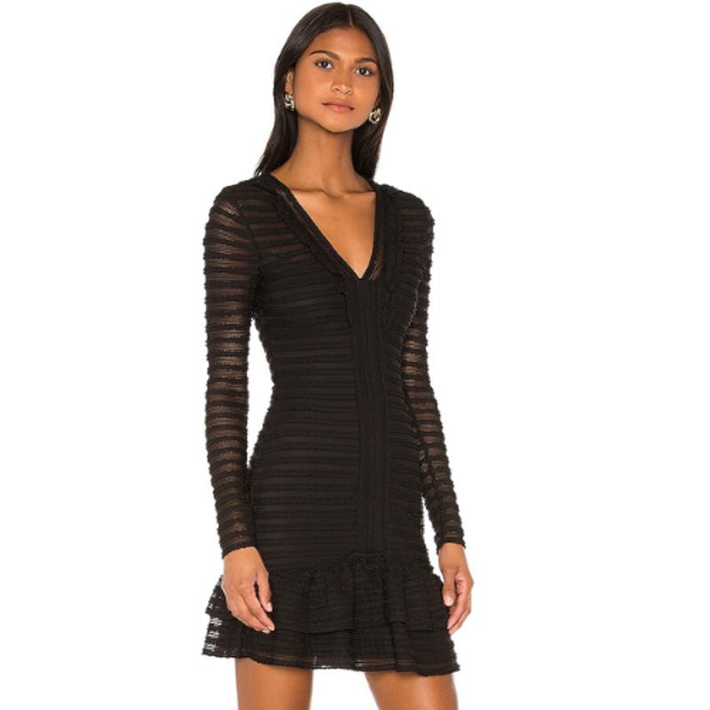 Parker Cozumel Dress in Black NWT Size 0