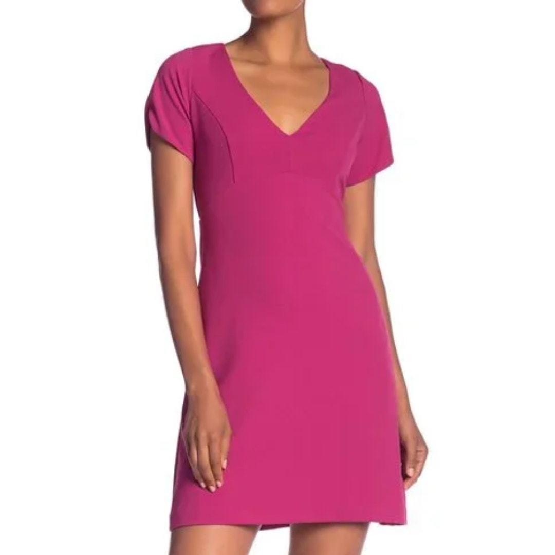 Betsey Johnson Pink Sheath Dress NWT Size 6