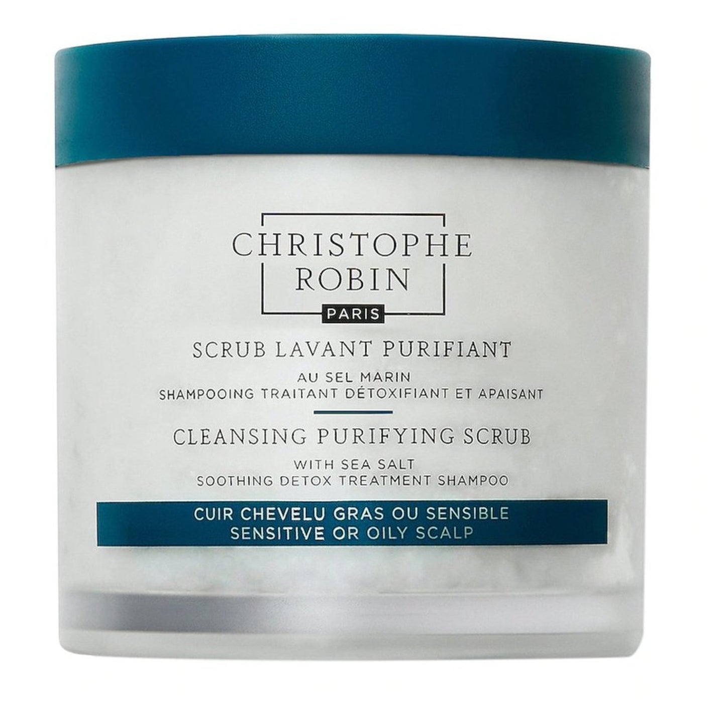 Christophe Robin Cleansing Purifying Scrub With Sea Salt - New