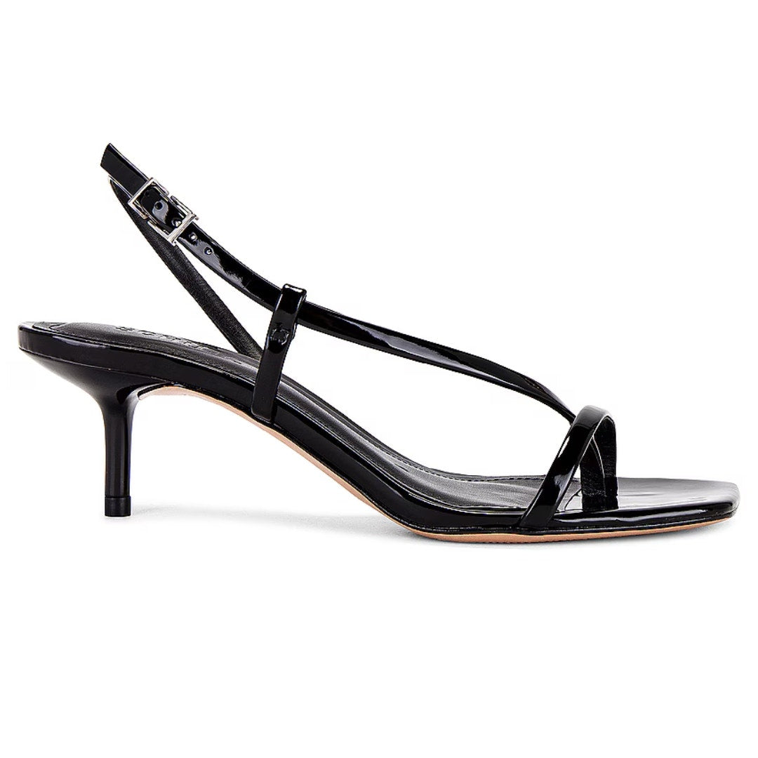 Schutz Heloise Sandal in Black in Box Pre-loved Size 7