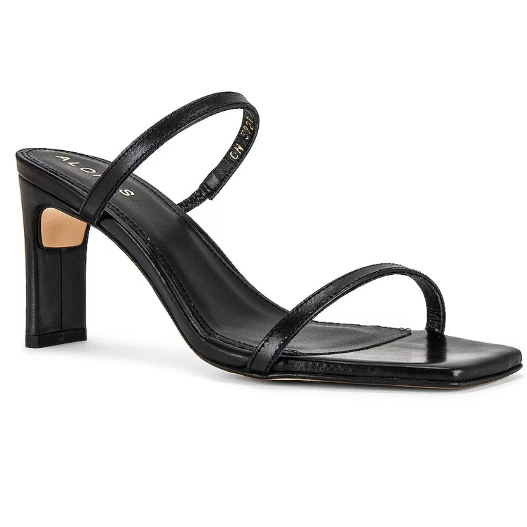 ALOHAS Cannes Sandal in Black Excellent Size 40 EU / Size 10 US