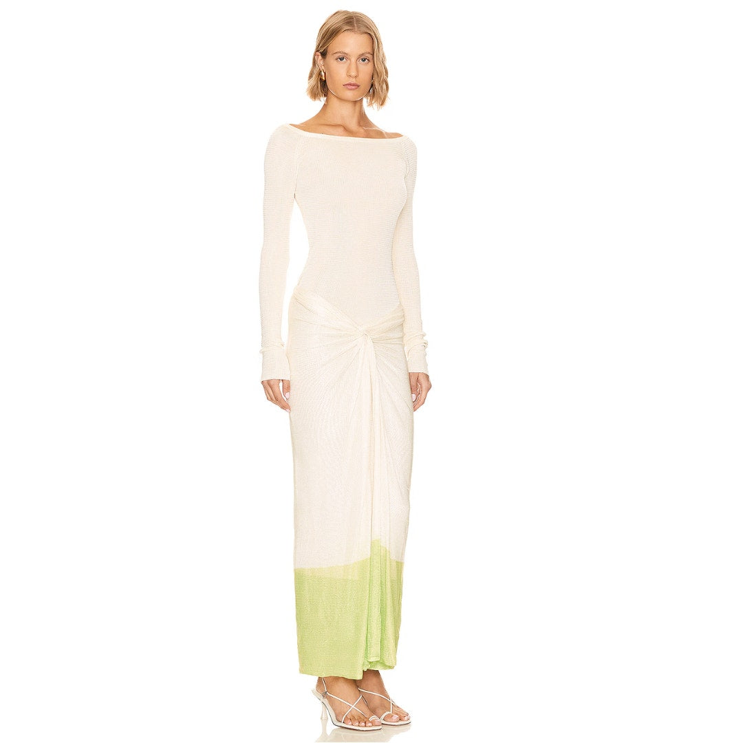 Baobab Amar Dress in White Lime NWT Size Small