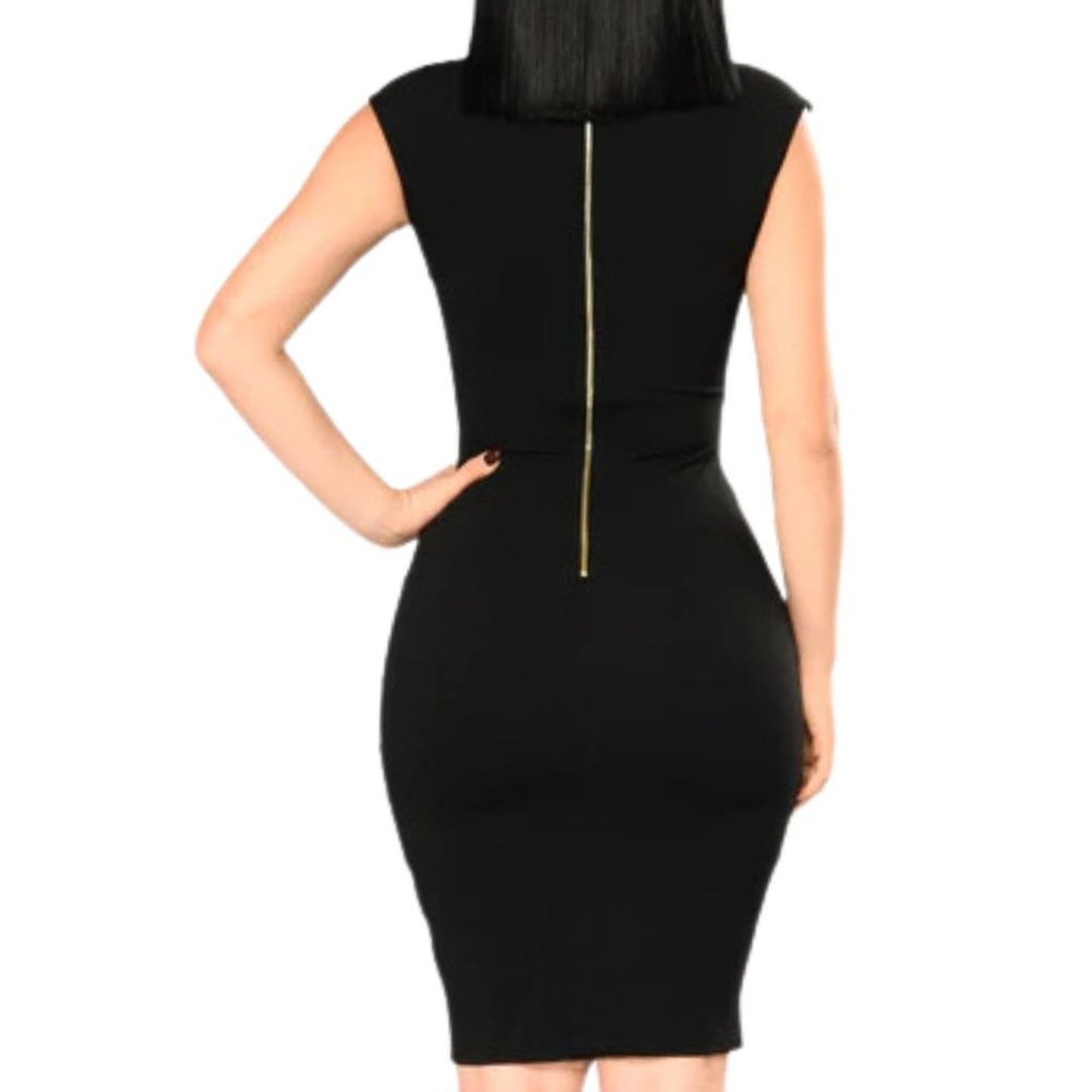 RollaCoaster Black Bodycon Dress NWT Size Small