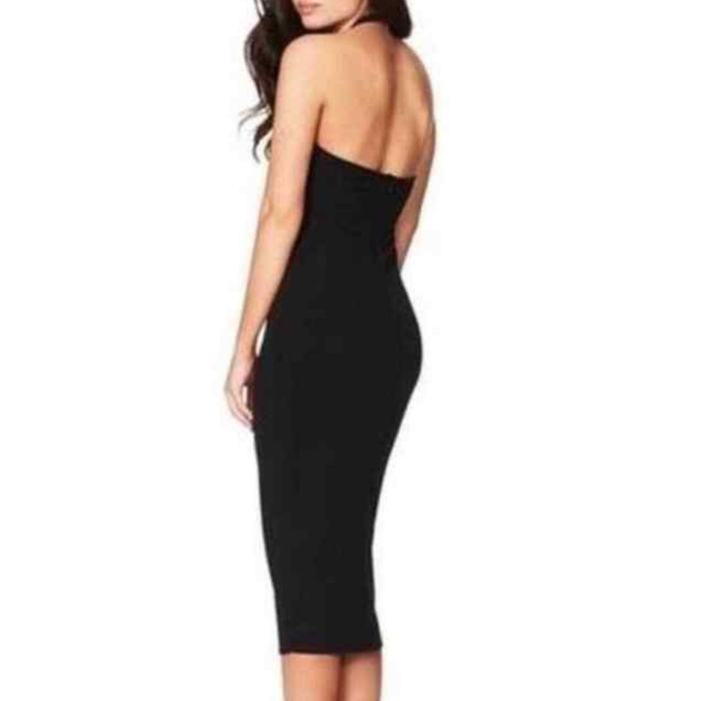 Nookie X Revolve Medea Midi Dress in Black NWT Size M