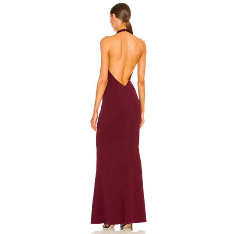 Katie May Petra Gown in Sangria NWT Size XL