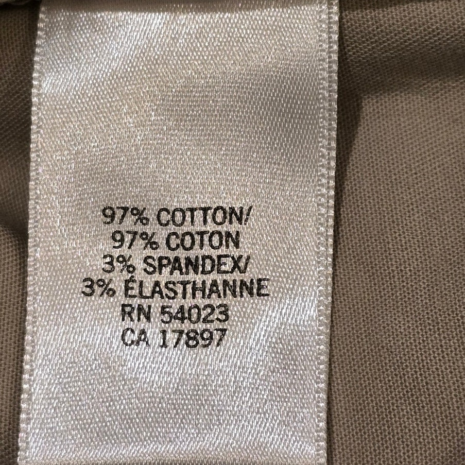 Banana Republic Martin Fit Pant in Khaki Size 4