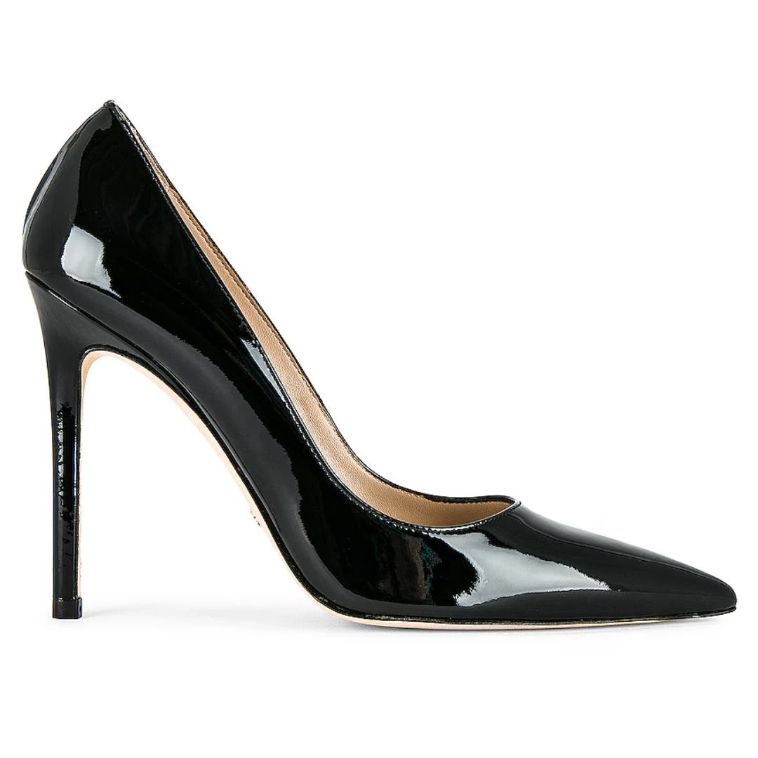 Stuart Weitzman Stuart 110 Pump in Black Size 6