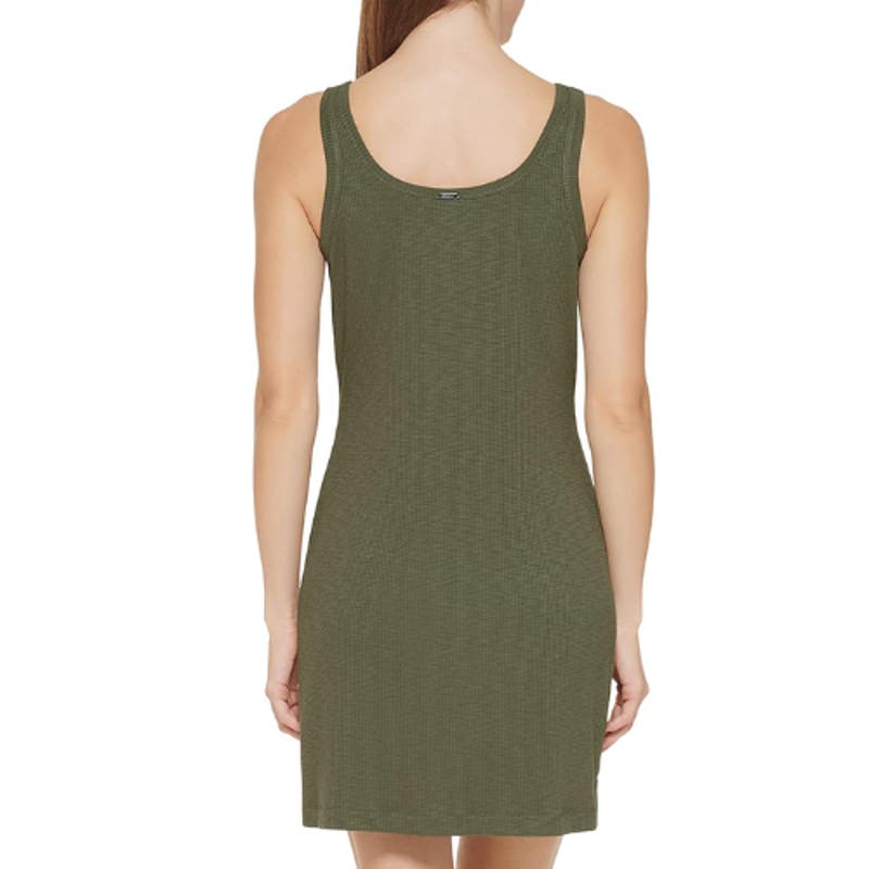 DKNY T Shirt Dress Cover Up in Olive NWT Size Medium