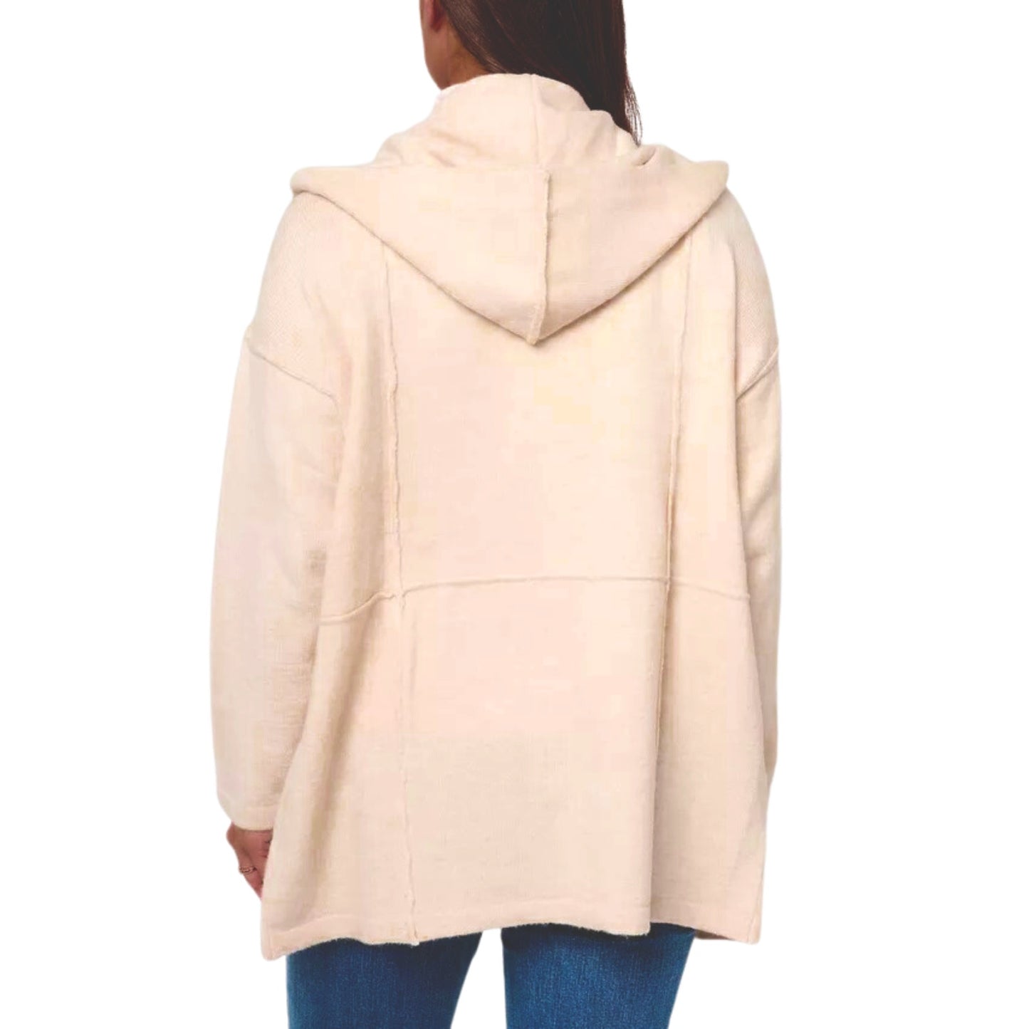 Studio Park x Amy Stran Hooded Cardigan in Camel NWT Size 2X Plus Size