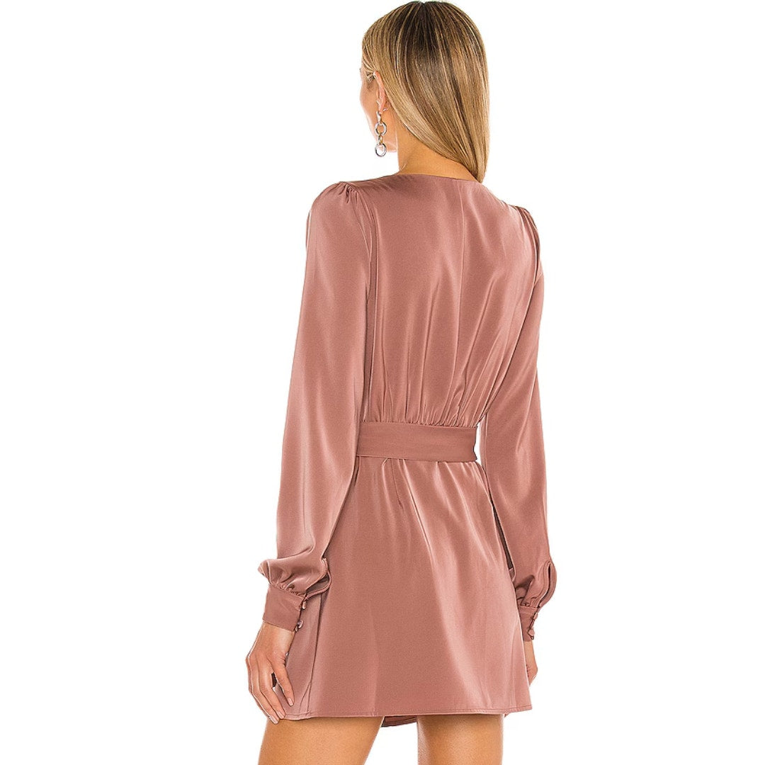 NBD Janet Mini Dress in Mauve NWT Size Small