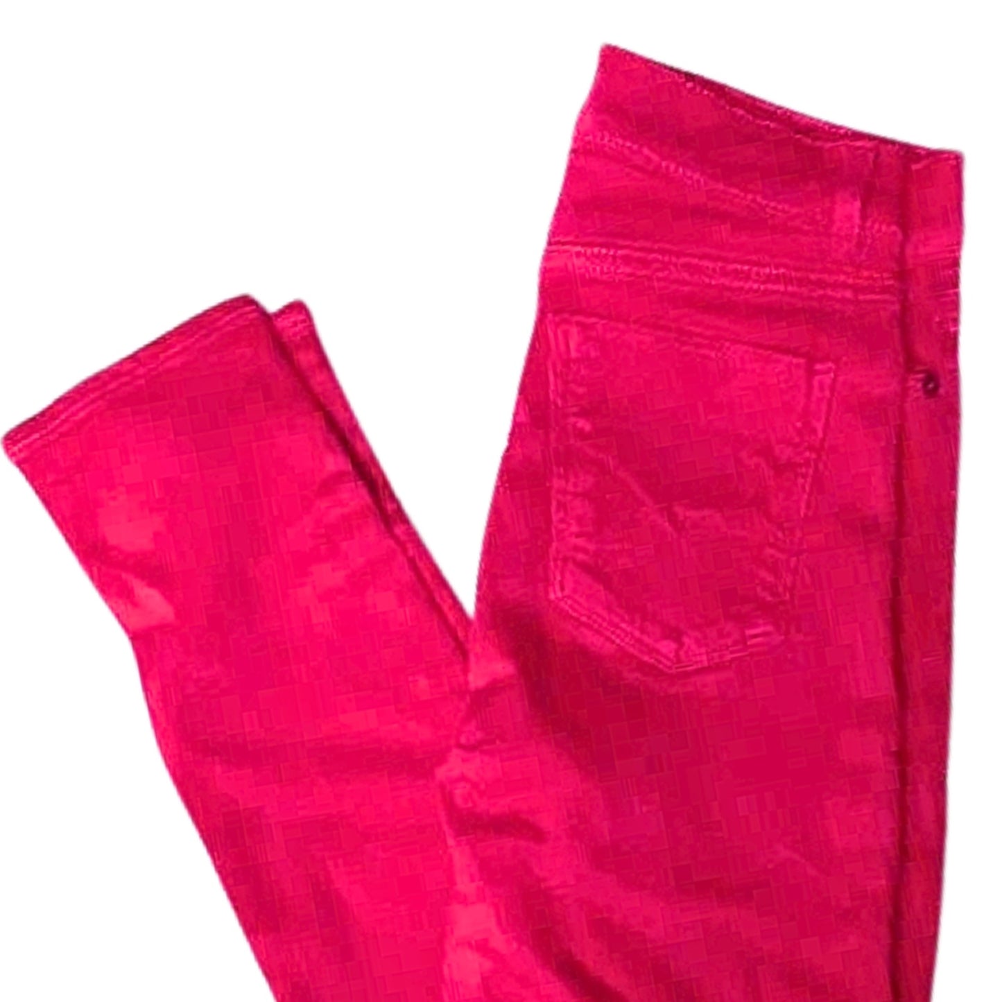 Hudson Nico Ankle Skinny Jean in Barbie Pink Size 25