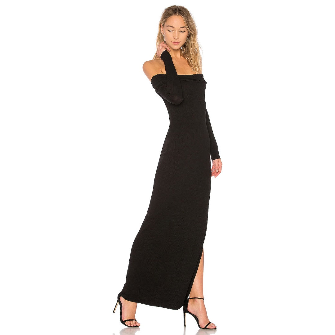 Lovers and Friends Royale Maxi Dress in Black NWT Size Small