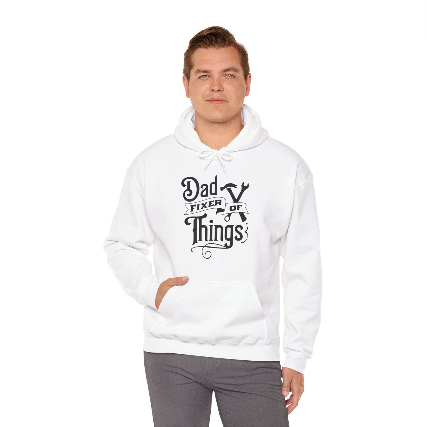 Dad Fixer of Things Comfy Hoodie Men's Sizes Small - 5XL