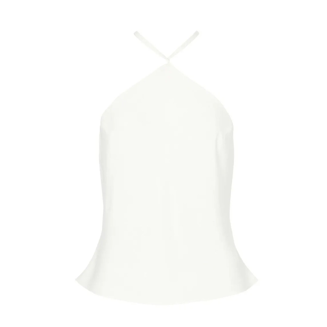 Amanda Uprichard Melonie Top in White Size Small