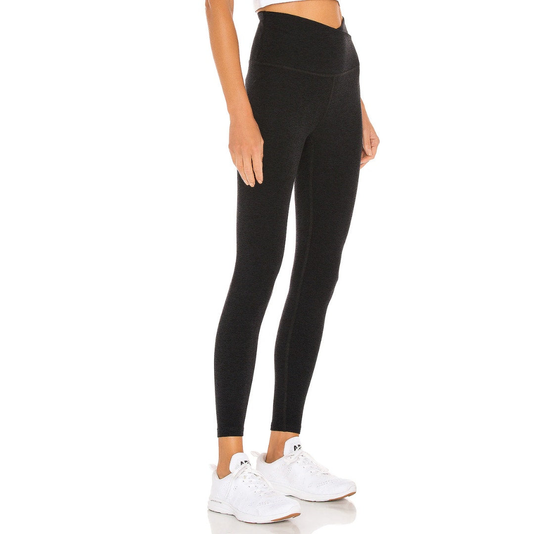 Beyond Yoga Spacedye At Your Leisure High Waisted Legging Darkest Night XS