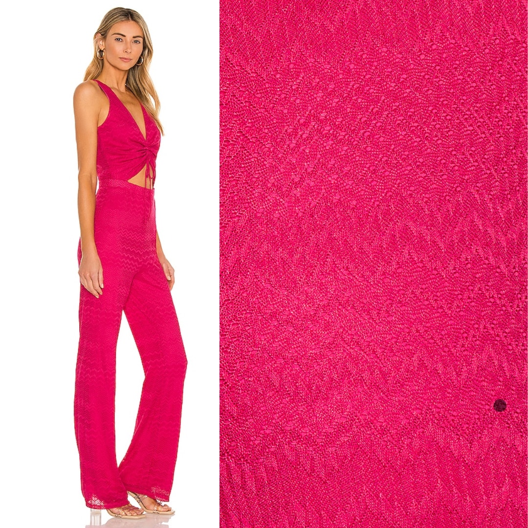 Lovers and Friends Sharon Jumpsuit in Passion Pink NWT Size Small