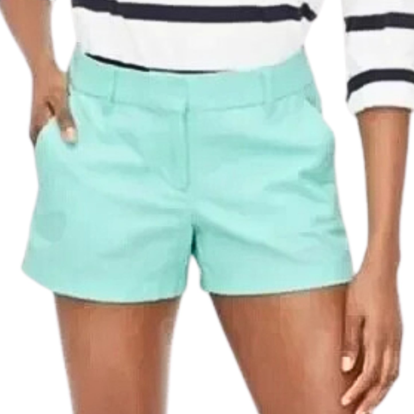 J. Crew Chino Shorts in Mint Green Size 2