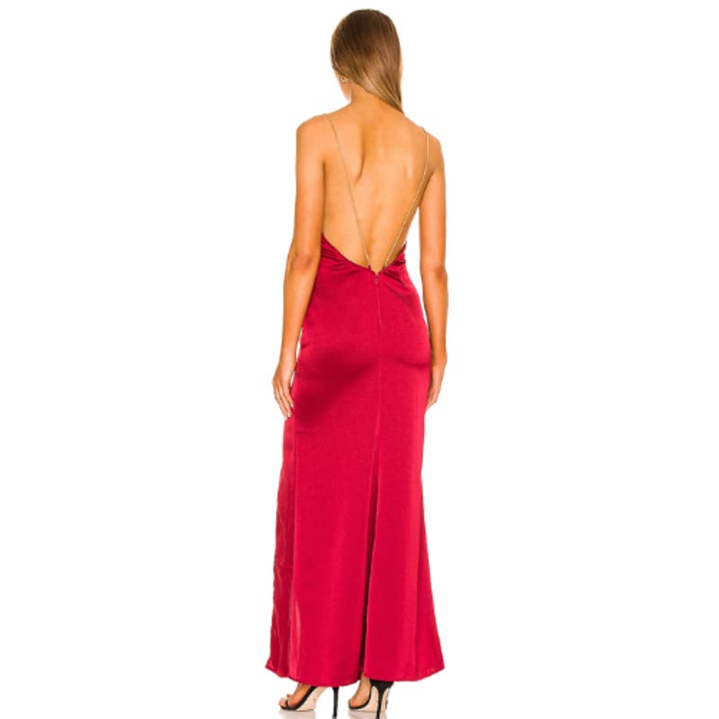 NBD Alessi Gown in Burgundy NWT Size XS