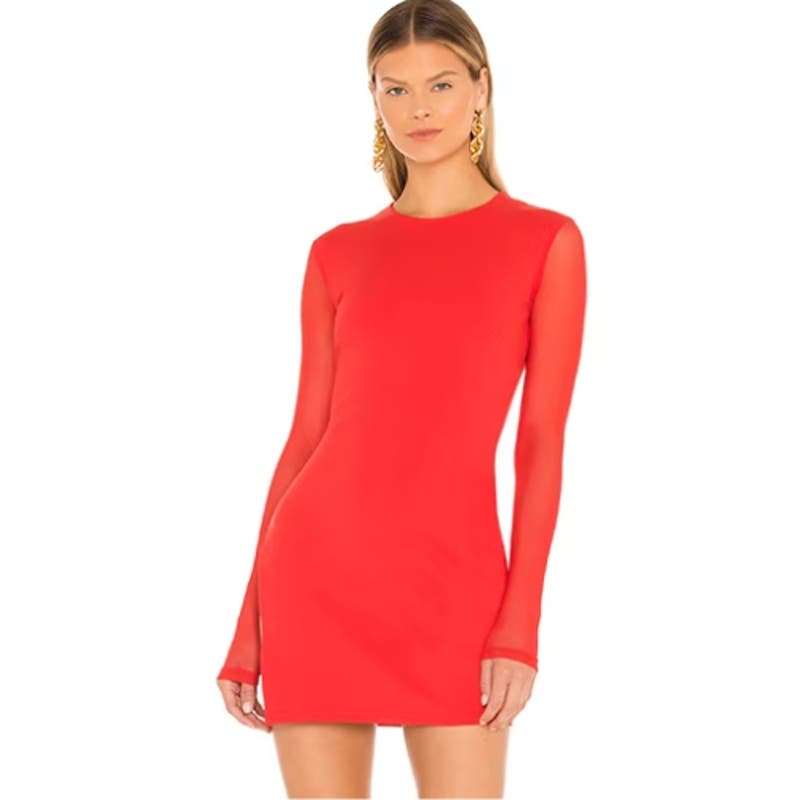 Superdown Nia Bodycon Dress in Red NWOT Size Small