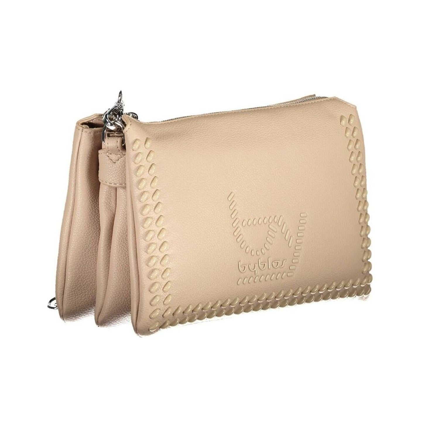 BYBLOS BYBLOS Chic Beige Chain-Handle Shoulder Bag/Beige