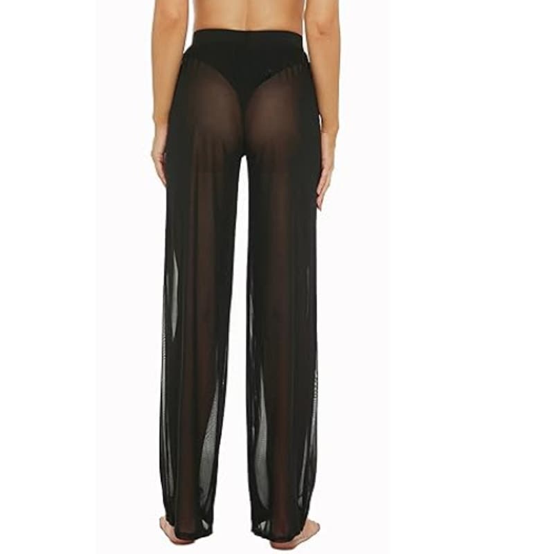 NBD Dylan Sheer Wide Leg Cover Up Pant