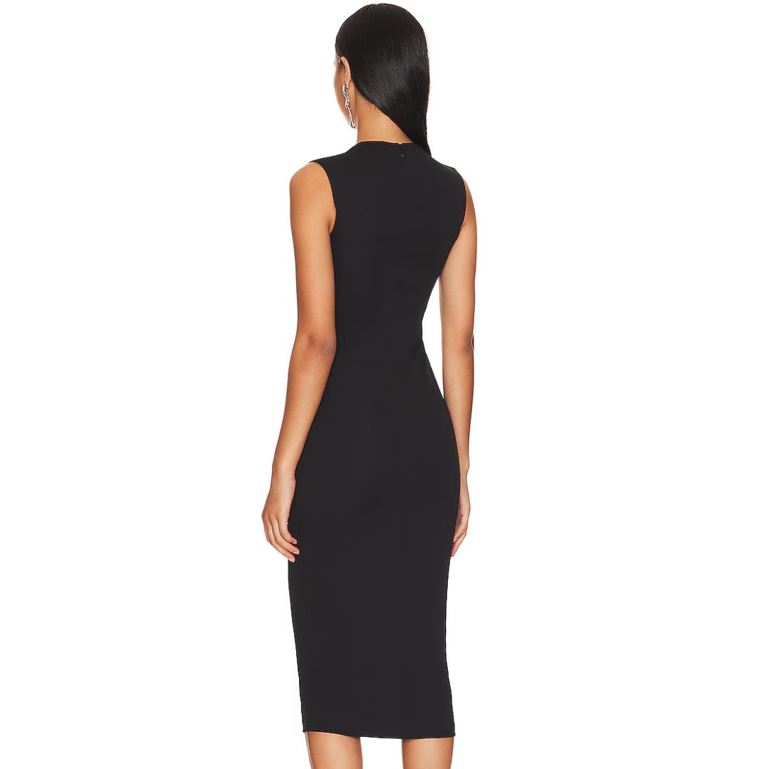 NBD Kordyn Midi Dress in Black NWT Size Small