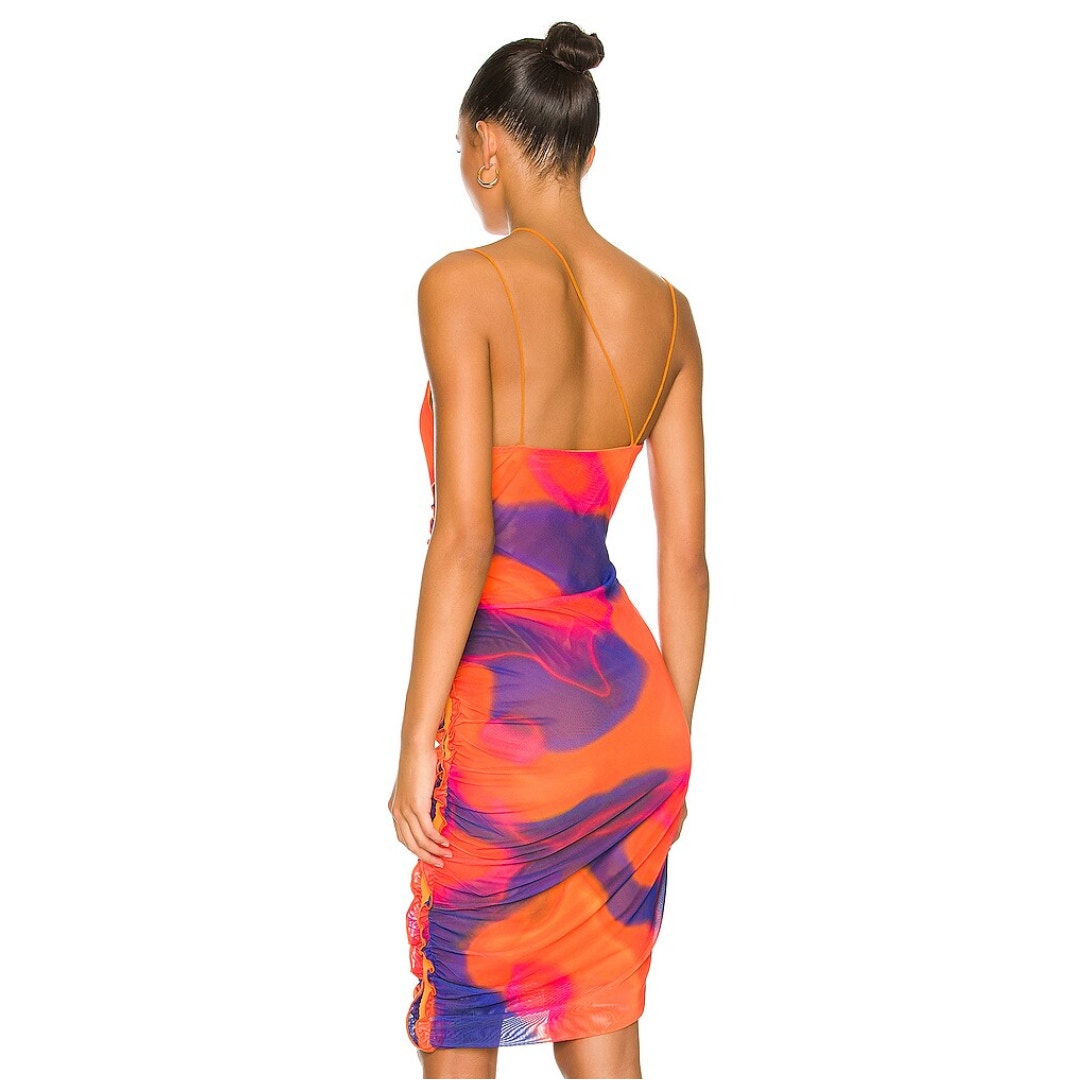 Revolve h:ours Quintana Dress in Candy Tie Dye NWT Size Small