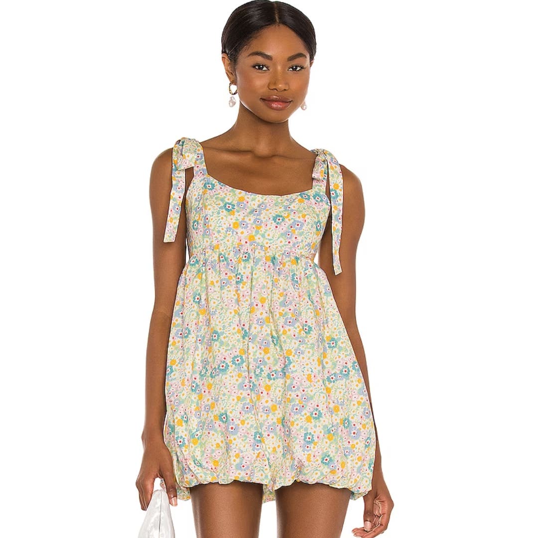 Lovers and Friends Kian Mini Dress in Catherine Floral NWT Size Small