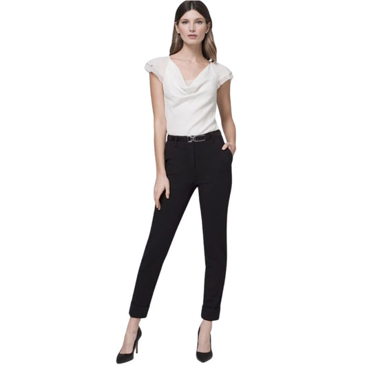 WHBM The GirlFriend Black Dress Pants NWT Size 4