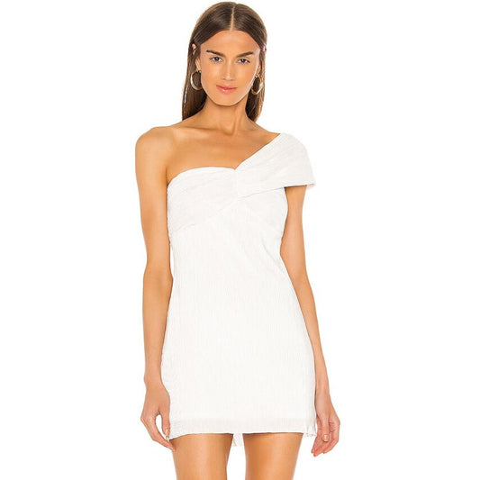 NBD Cleo Mini Dress in Shiny Light NWT Size Medium