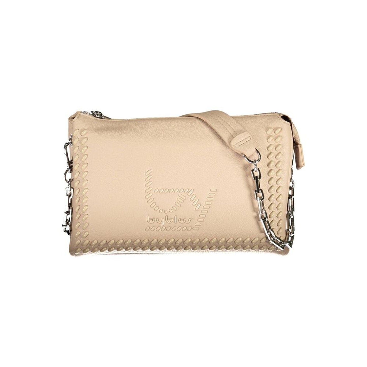 BYBLOS BYBLOS Chic Beige Chain-Handle Shoulder Bag/Beige