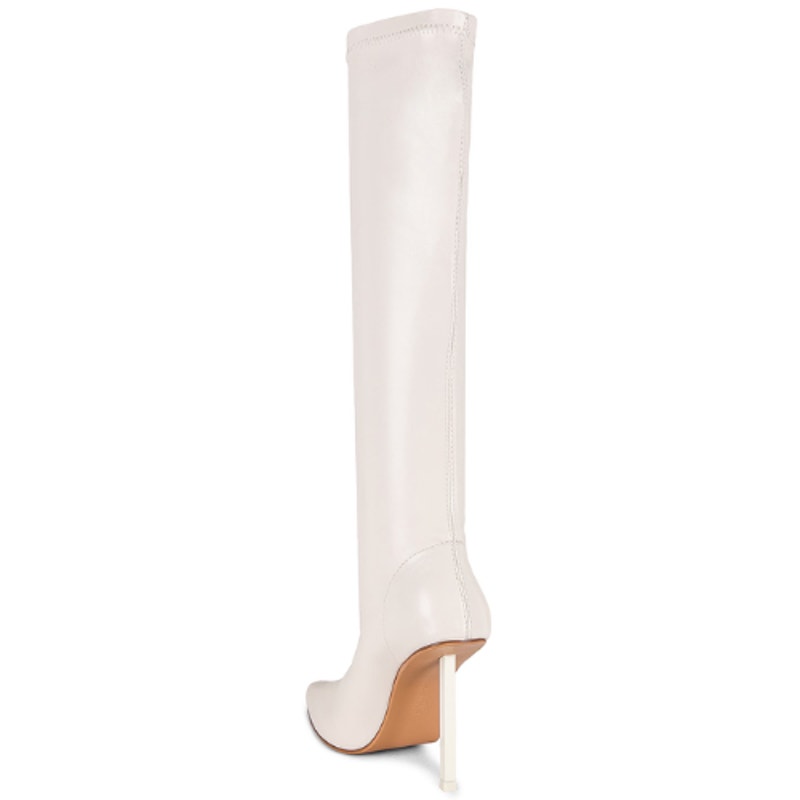 FEMME LA The Whistler Boot in Cream Size 11