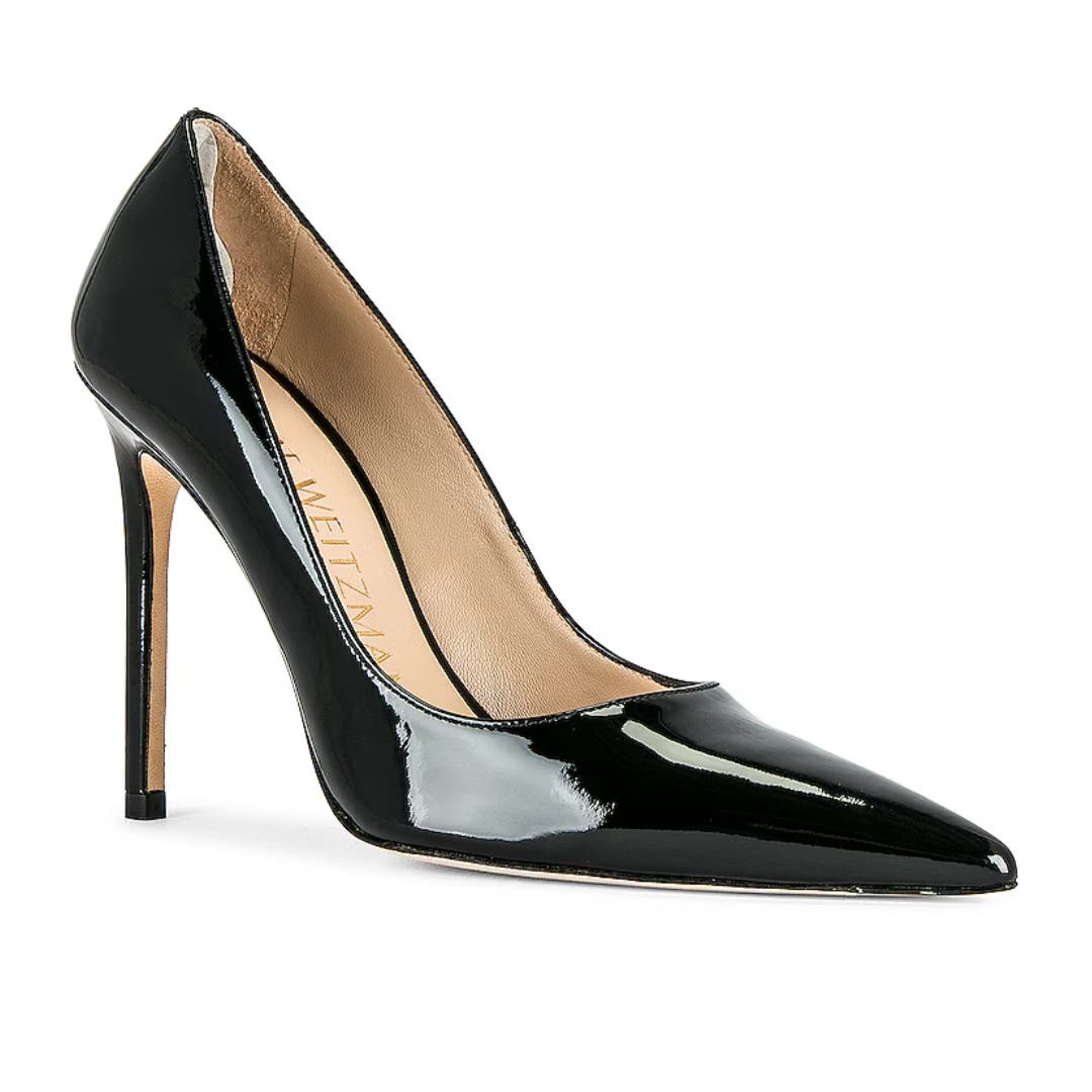 Stuart Weitzman Stuart 110 Pump in Black Size 6