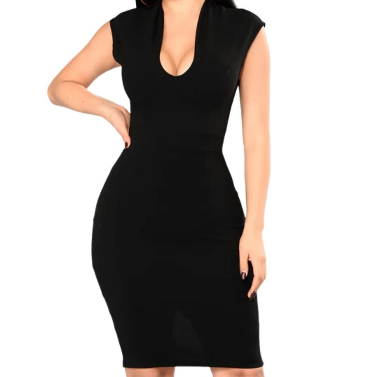 RollaCoaster Black Bodycon Dress NWT Size Small