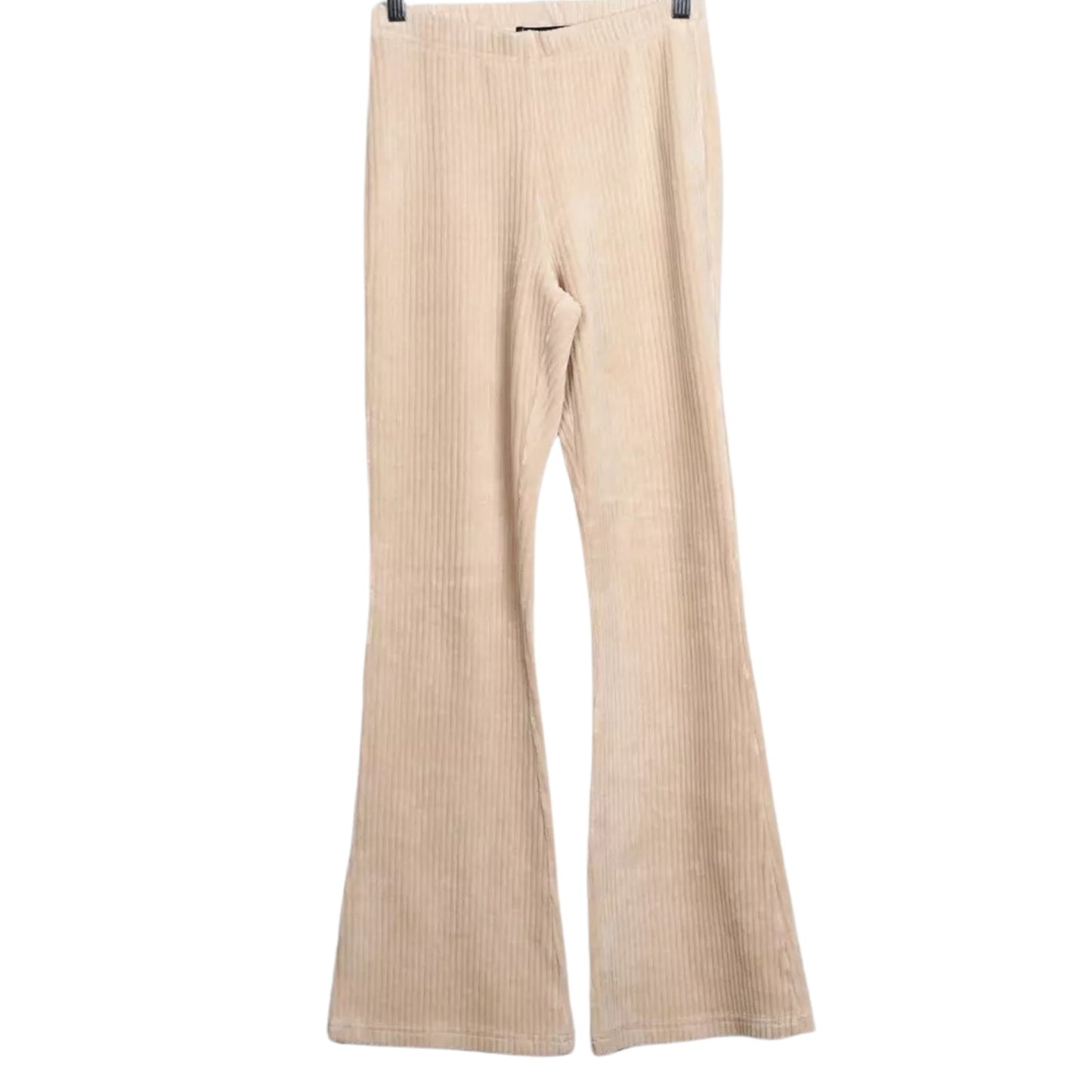 Danielle Bernstein Variegated Rib Pant in Cream NWT Size XS