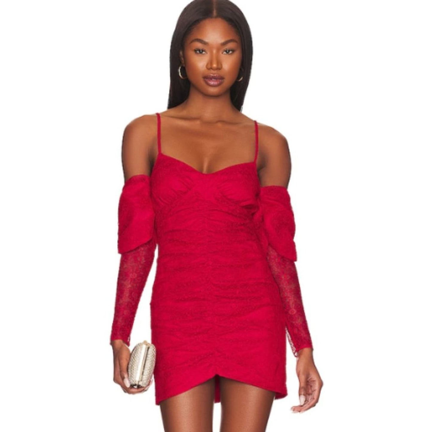 Lovers and Friends Sierra Mini Dress Lovers and Friends in Strawberry Red NWT S