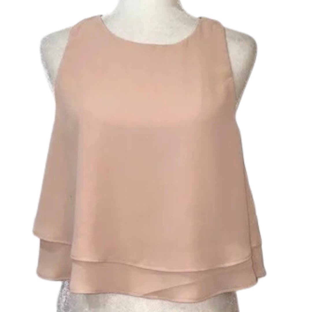 Show Me Your Mumu King Crop Top in Dusty Blush NWT Size Medium