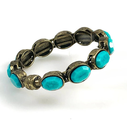 Chico's Turquoise Magnetic Lindy Bracelet NWT