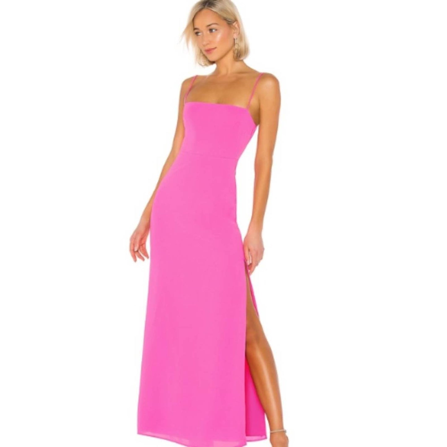 superdown Addison Maxi Dress in Pink NWT Size Small