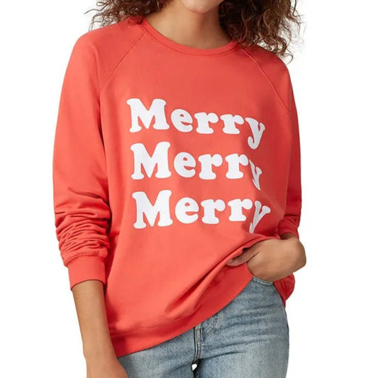 Show Me Your Mumu SMYM Merry Cole Sweatshirt Size XL