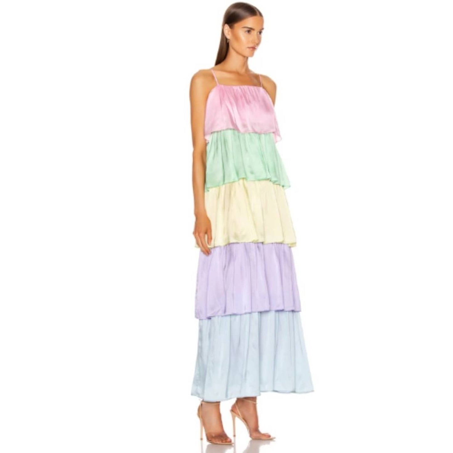 Olivia Rubin Cici Dress in Neapolitan Colorblock Size 2