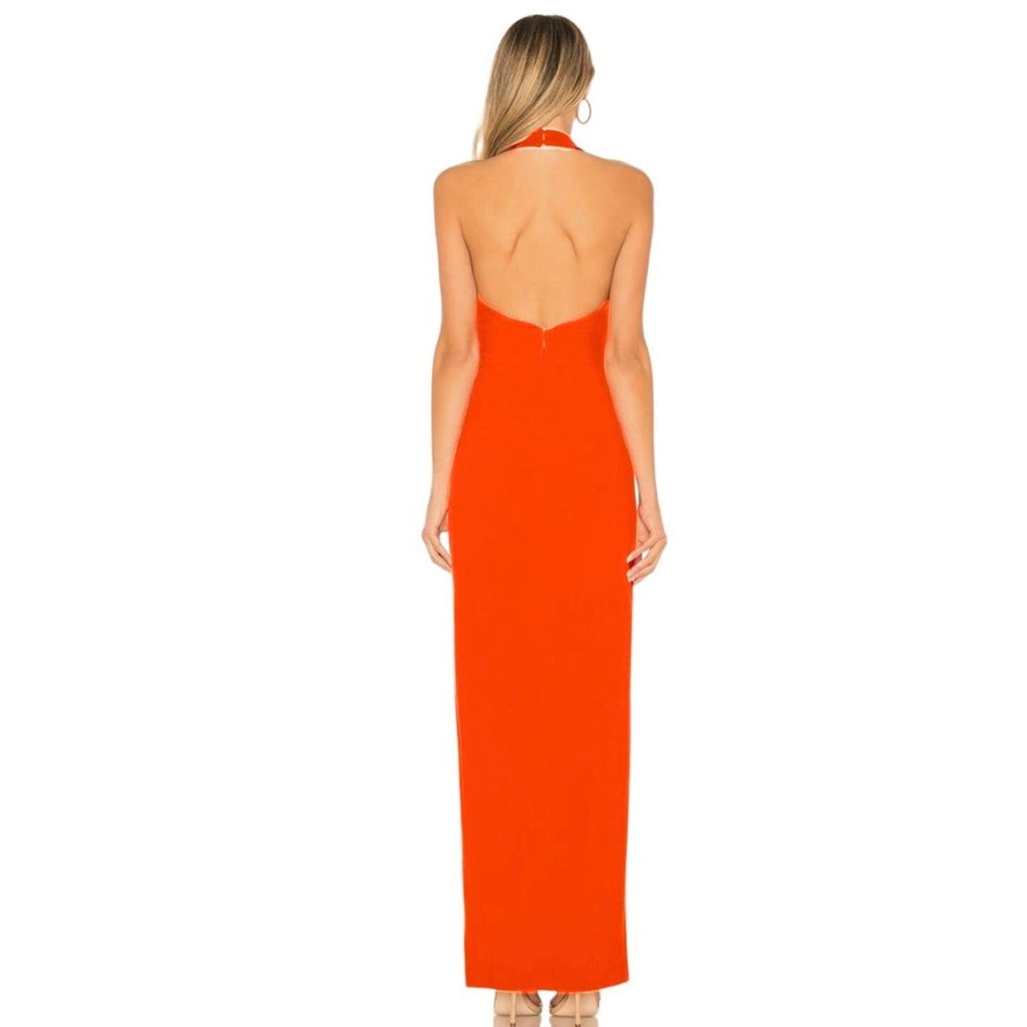 Lovers and Friends Livia Gown in Tangerine Size Small